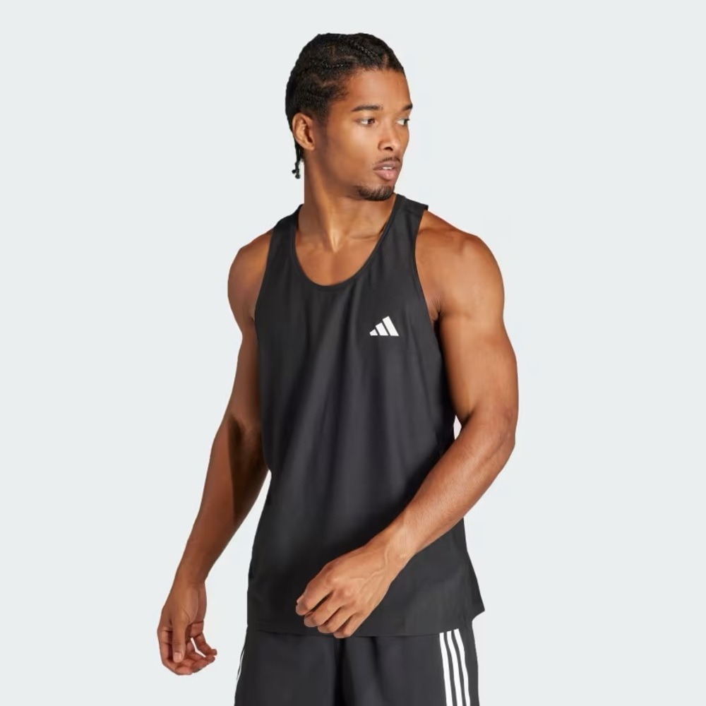 Adidas Men's Black Tank Top